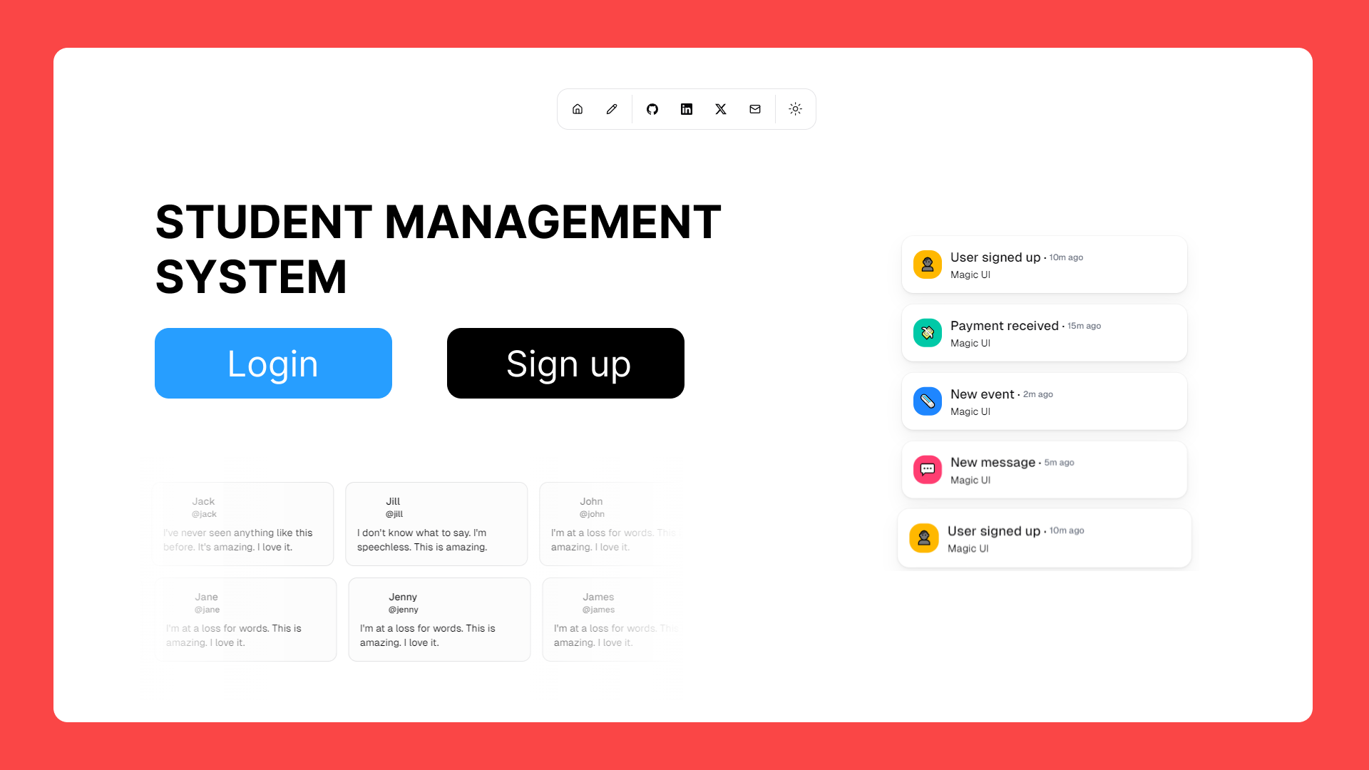 Student Management System LMS